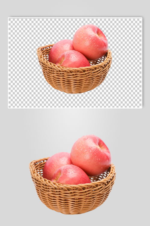 苹果水果篮水果食品物品PNG摄影图片 素材13